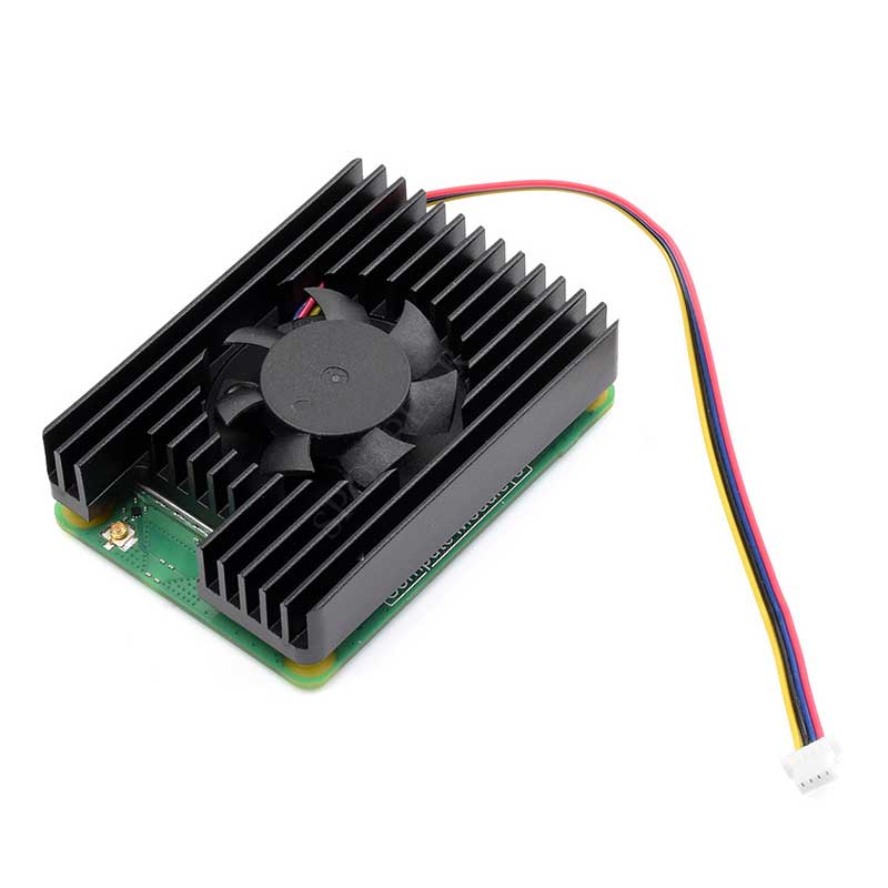 CM5 Cooler Heatsink Fan 5V 3007 B For Raspberry Pi Compute Module 5 Adjustable speed Low noise with Heat