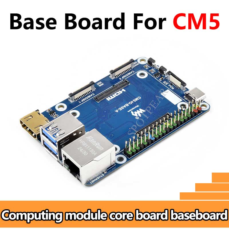 Raspberry Pi CM5 IO BASE A Mini Board a Base Development Platform Compute Module 5 IO Board