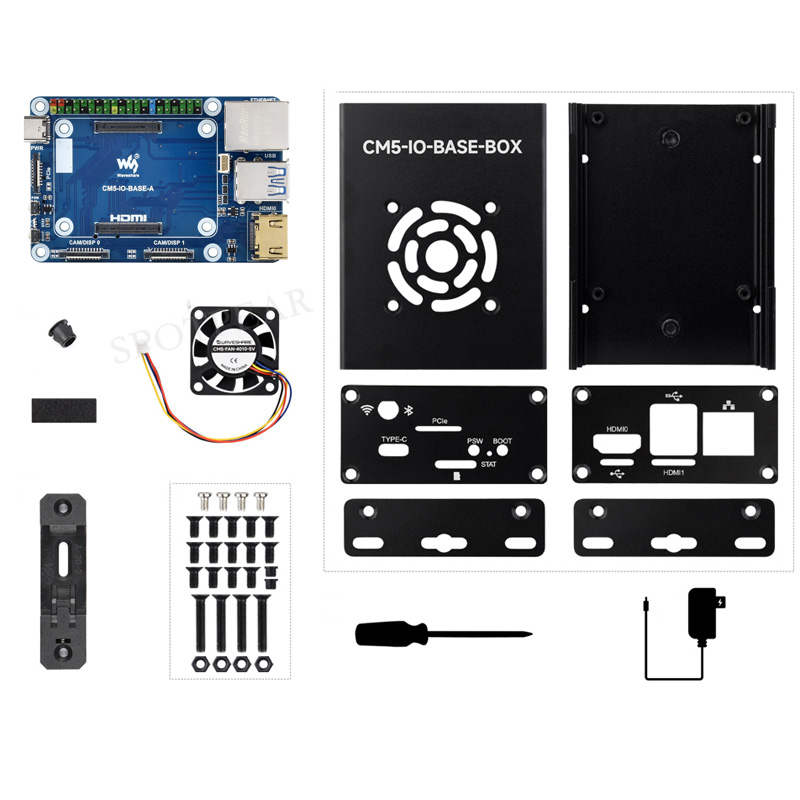Raspberry Pi CM5 IO BASE A Mini Board a Base Development Platform Compute Module 5 IO Board