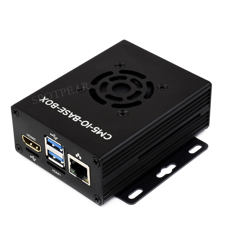Raspberry Pi CM5 IO BASE B Mini Board a Base Development Platform Compute Module 5 IO Board with EEPROM And Encryption chip