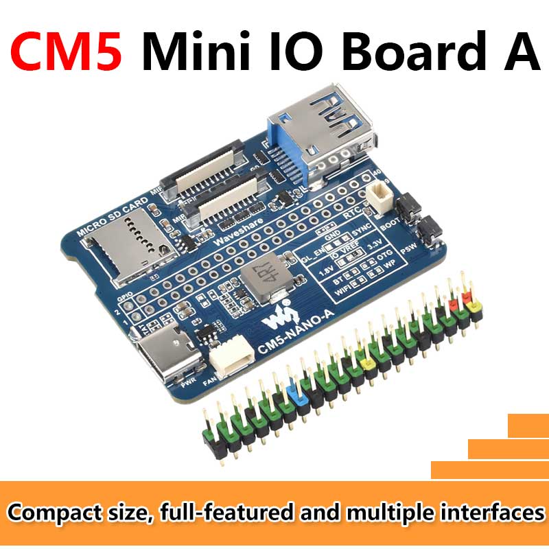 Raspberry Pi CM5 Mini Base IO Board NANO A Development For Compute Module 5  