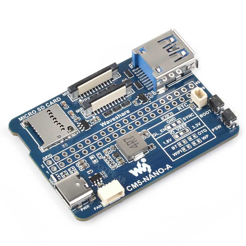 Raspberry Pi CM5 Mini Base IO Board NANO A Development For Compute Module 5  