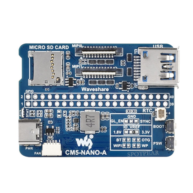 Raspberry Pi CM5 Mini Base IO Board NANO A Development For Compute Module 5  