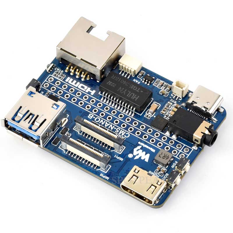 Raspberry Pi CM5 Mini Base IO Board NANO B Development For Compute Module 5