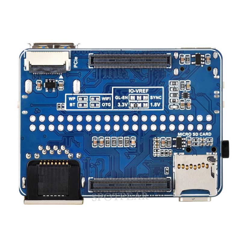 Raspberry Pi CM5 Mini Base IO Board NANO B Development For Compute Module 5