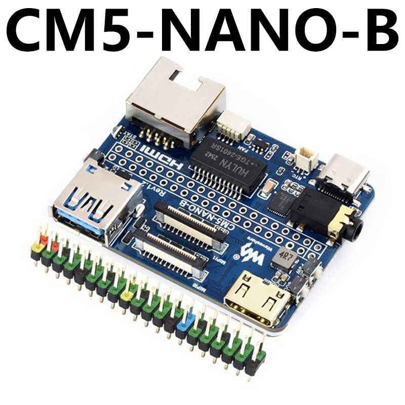 Raspberry Pi CM5 Mini Base IO Board NANO B Development For Compute Module 5