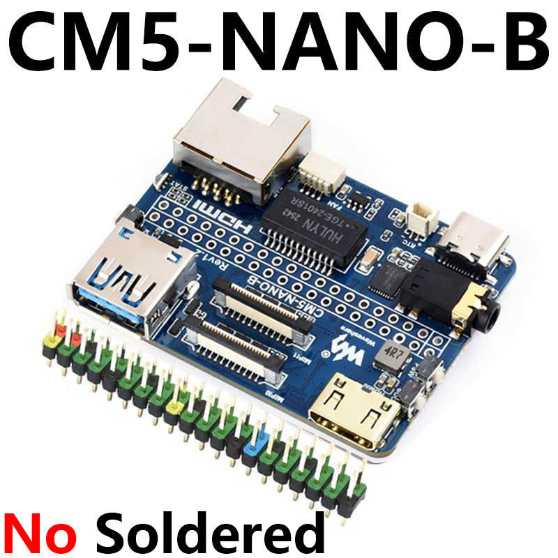 Raspberry Pi CM5 Mini Base IO Board NANO B Development For Compute Module 5