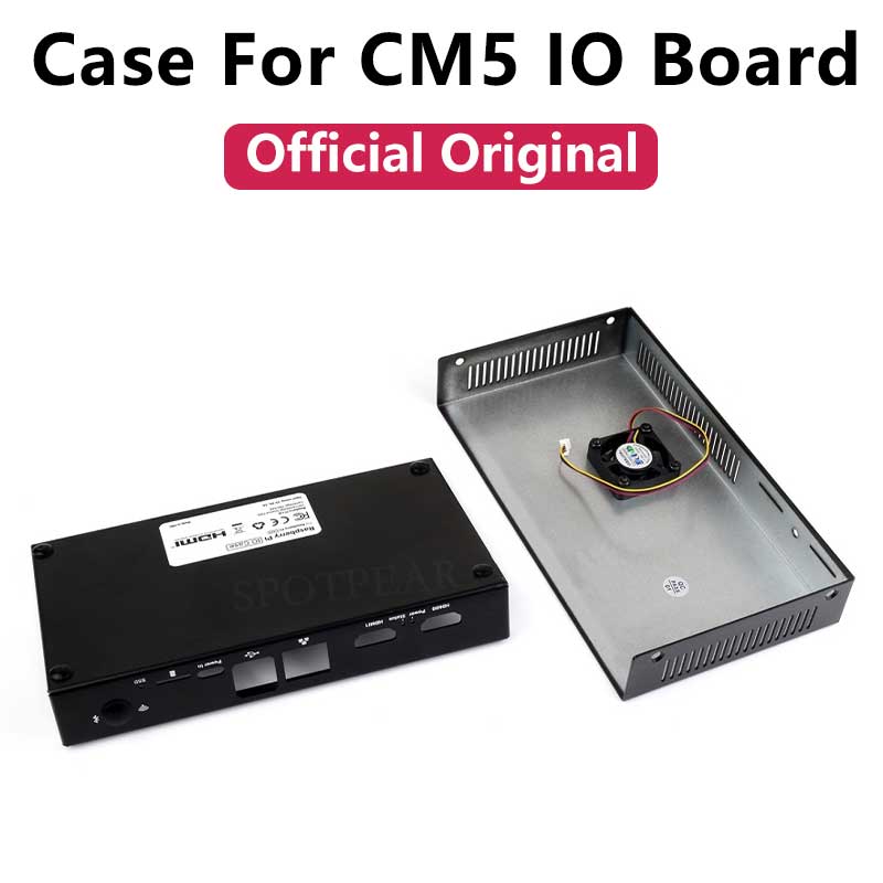 Raspberry Pi Official Original CM5 Case With Fan For Compute Module 5 IO Board