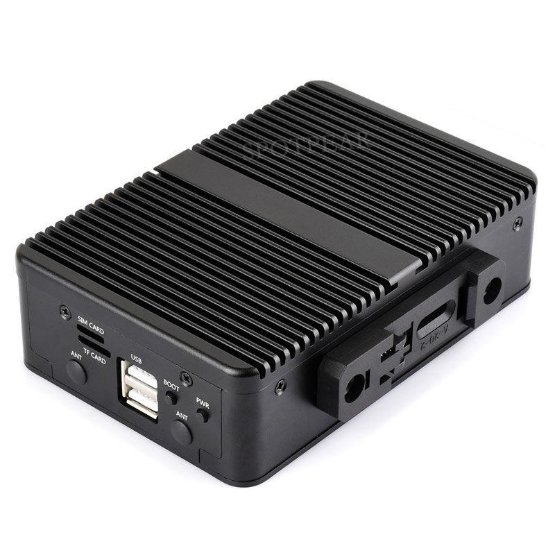 Raspberry Pi CM5 Gigabit 2.5G Dual Ethernet Port Industrial Computer with RJ45 4K Output