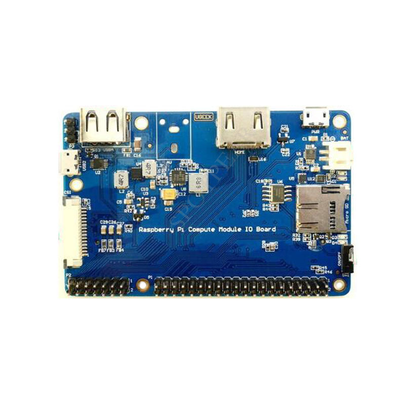 IO Expansion Board with Aluminum Case for Raspberry pi Compute Module 3 CM3