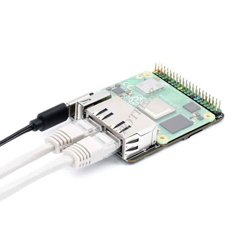 Raspberry Pi Compute Module 4 CM4 IO Board Dual Gigabit Ethernet Mini Router Board