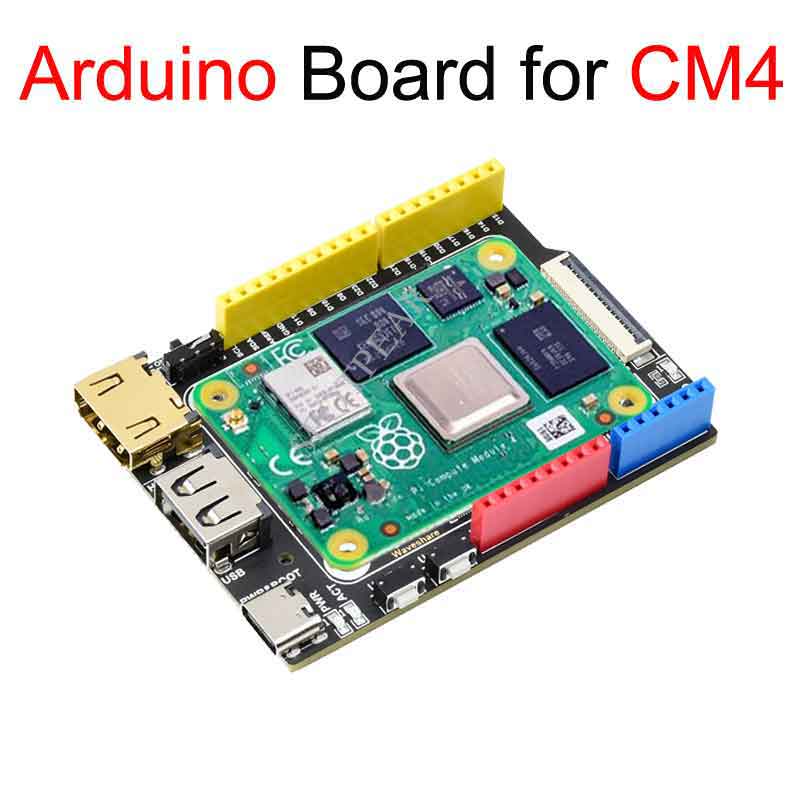 Raspberry Pi Compute Module 4 CM4 Arduino Compatible Base Board, HDMI, USB, M.2 Slot