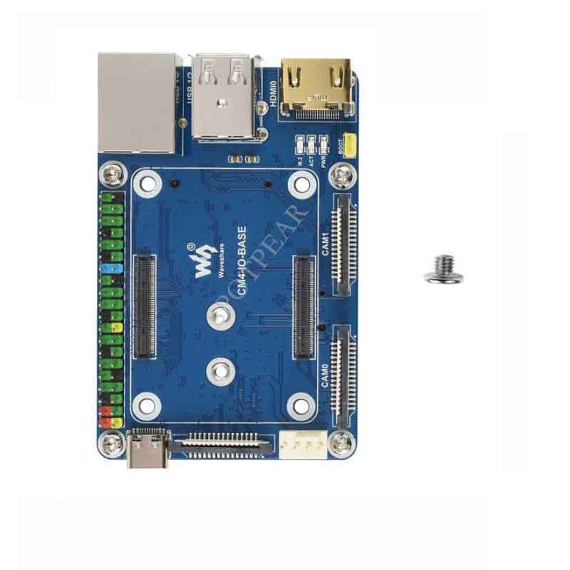 Mini Base IO Board Designed for Raspberry Pi Compute Module 4 CM4