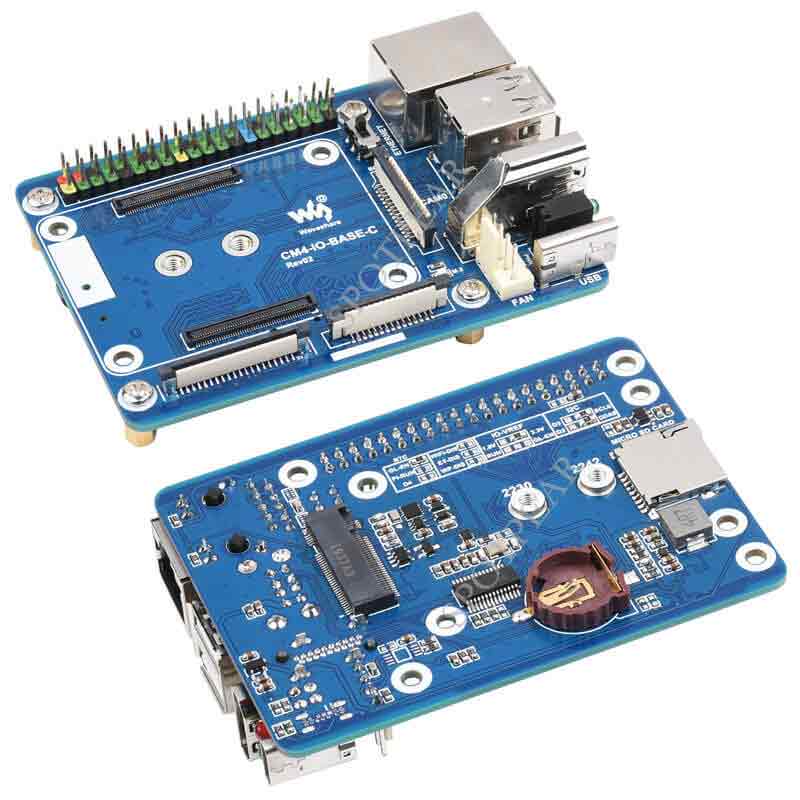 Raspberry Pi CM4 Mini Base IO Board Compute module 4 Base IO expansion board Kit