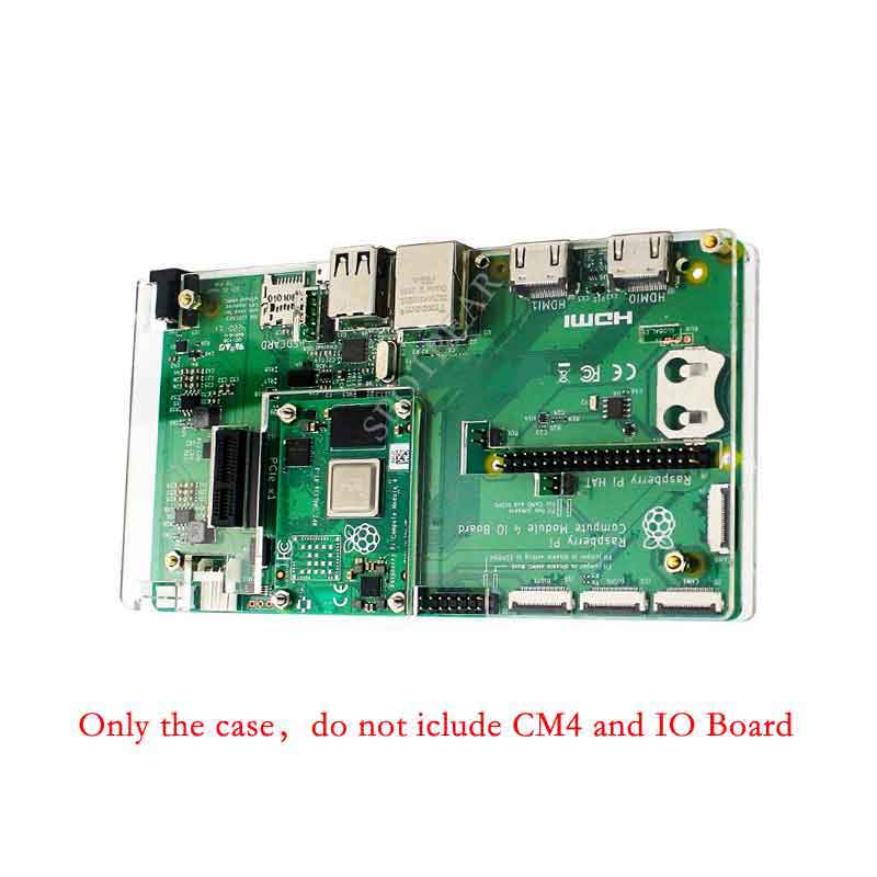 Raspberry Pi Compute Module 4 IO Board CM4 Acrylic Case