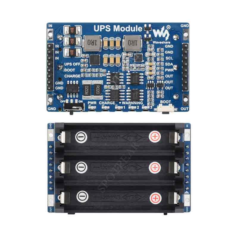 Raspberry Pi CM4 Industrial IoT 5G/4G Wireless Expansion Module Onboard M.2 Slot With UPS Module