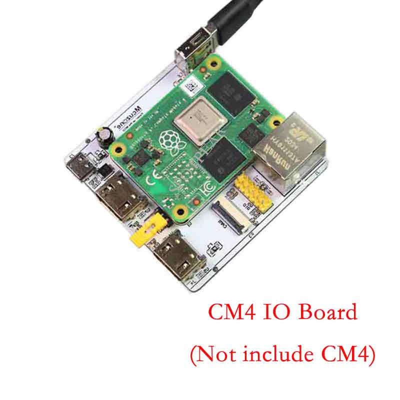 Raspberry Pi Compute Module 4 CM4 IO Expansion Board Tiny Double HDMI IO Board