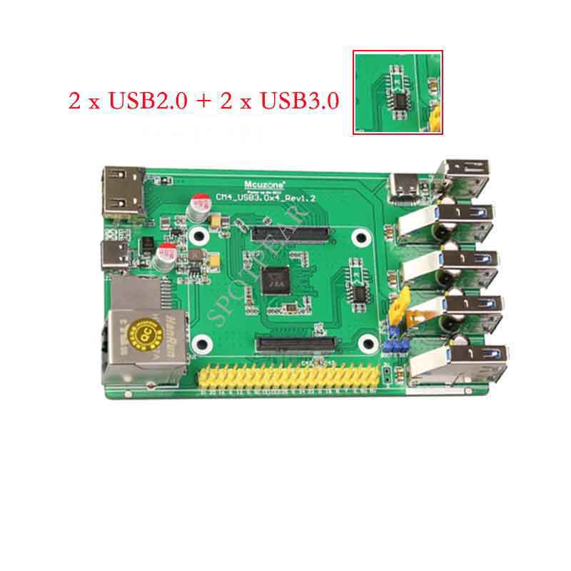 Raspberry Pi CM4 io Expansion Board PCIE to USB3.0 Board for Raspberry Pi Compute Module 4
