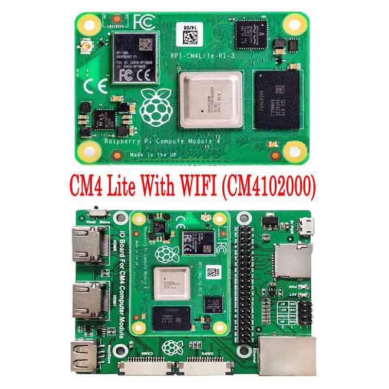 Raspberry Pi CM4 Compute module 4 IO Expansion Board Dual HDMI IO Board 
