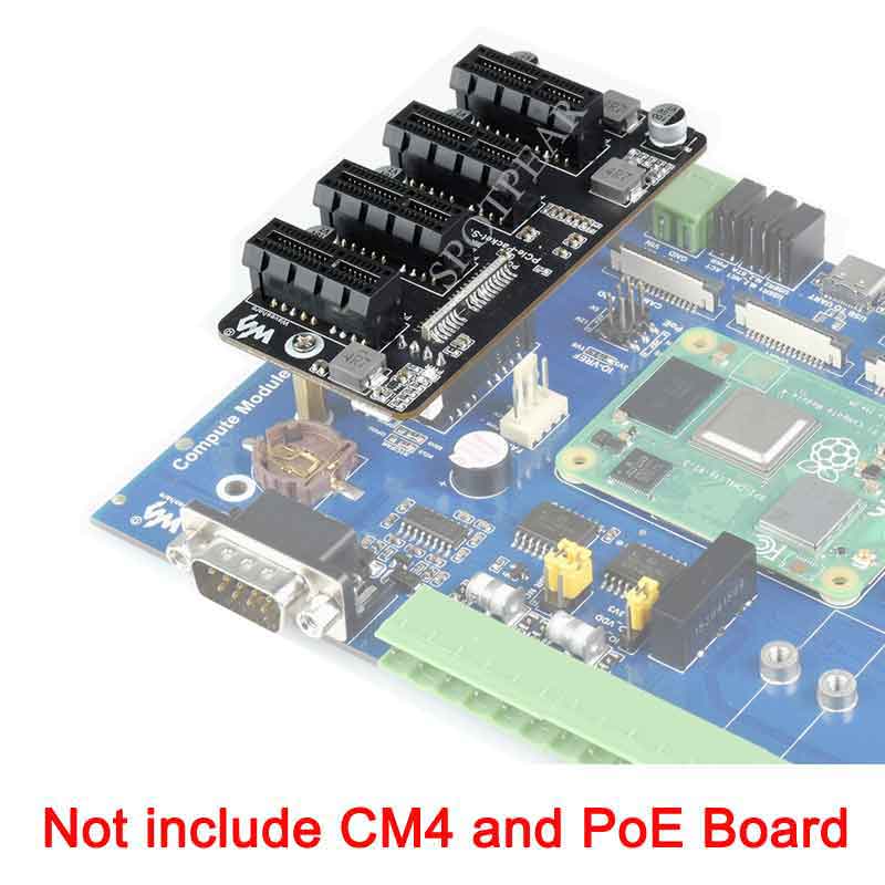 Raspberry Pi Compute Module 4 CM4 PCIe Packet Switch 4P Driver Free