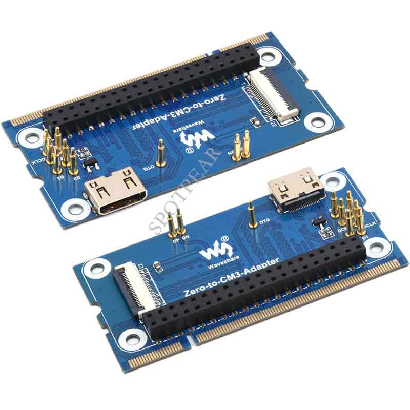 Raspberry Pi Zero 2W to CM3 Adapter CM3+ Adapter board converted from zero 2 w