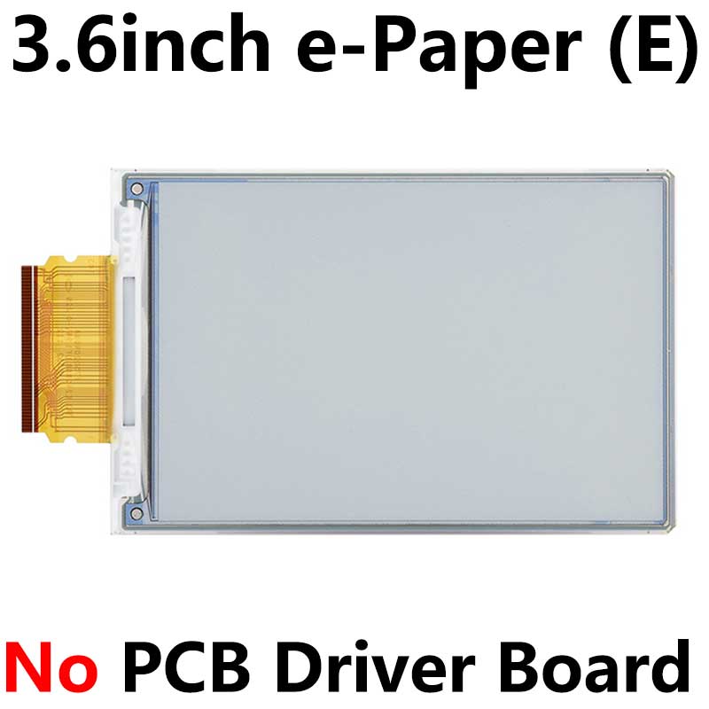 Raspberry Pi 3.6 inch e-Paper HAT+ (E) E-Ink E6 Full color 600x400 Screen Display For Arduino /STM32 /ESP32