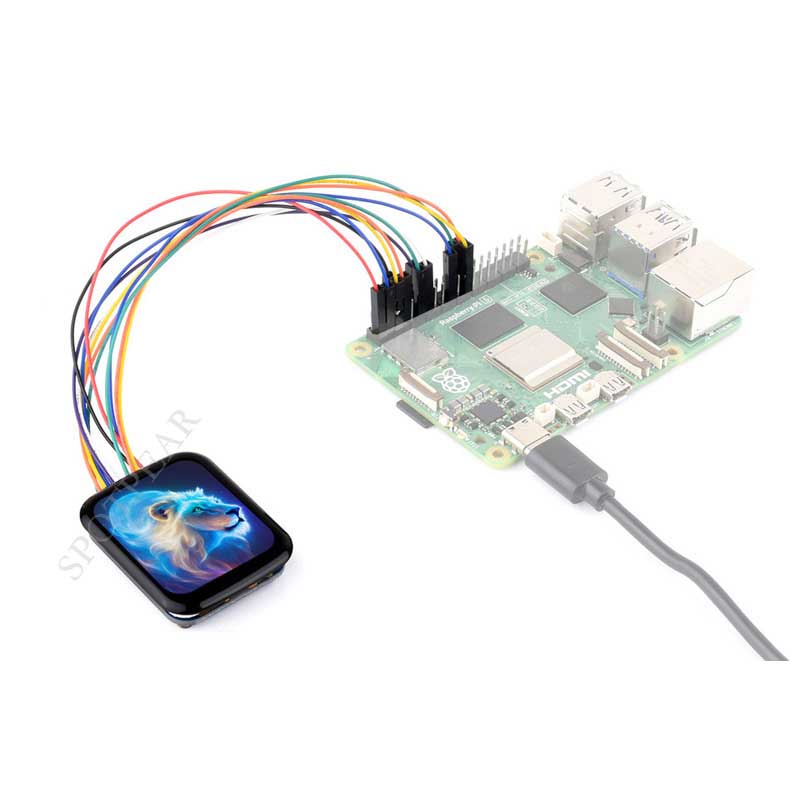 1.69inch LCD TouchScreen Display 240×280 ST7789 For Arduino /Raspberry Pi /ESP32S3 /Pico /STM32