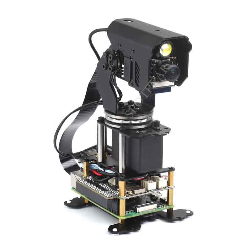 Robots Car 360° Omnidirectional 2-Axis Pan-Tilt Camera Serial Bus Servos General Driver Board