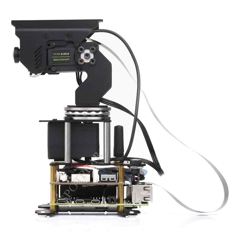 Robots Car 360° Omnidirectional 2-Axis Pan-Tilt Camera Serial Bus Servos General Driver Board