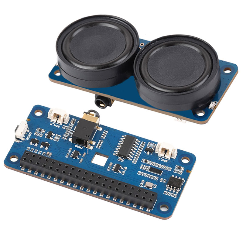Raspberry Pi DA7212 For XiaoZhi AI Home Assistant Voice I2S Audio Card Expansion Board Dul-mic Free-Driver For PI5/PI4/Zero