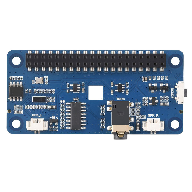 Raspberry Pi DA7212 For XiaoZhi AI Home Assistant Voice I2S Audio Card Expansion Board Dul-mic Free-Driver For PI5/PI4/Zero