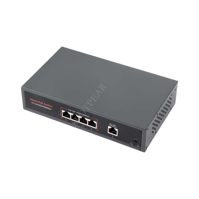 Raspberry Pi Gigabit PoE Switch 120W High-Speed 10/100/1000Mbps Auto-Negotiation Ethernet Port RJ45 