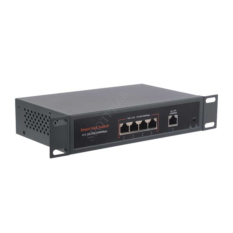 Raspberry Pi Gigabit PoE Switch 120W High-Speed 10/100/1000Mbps Auto-Negotiation Ethernet Port RJ45 