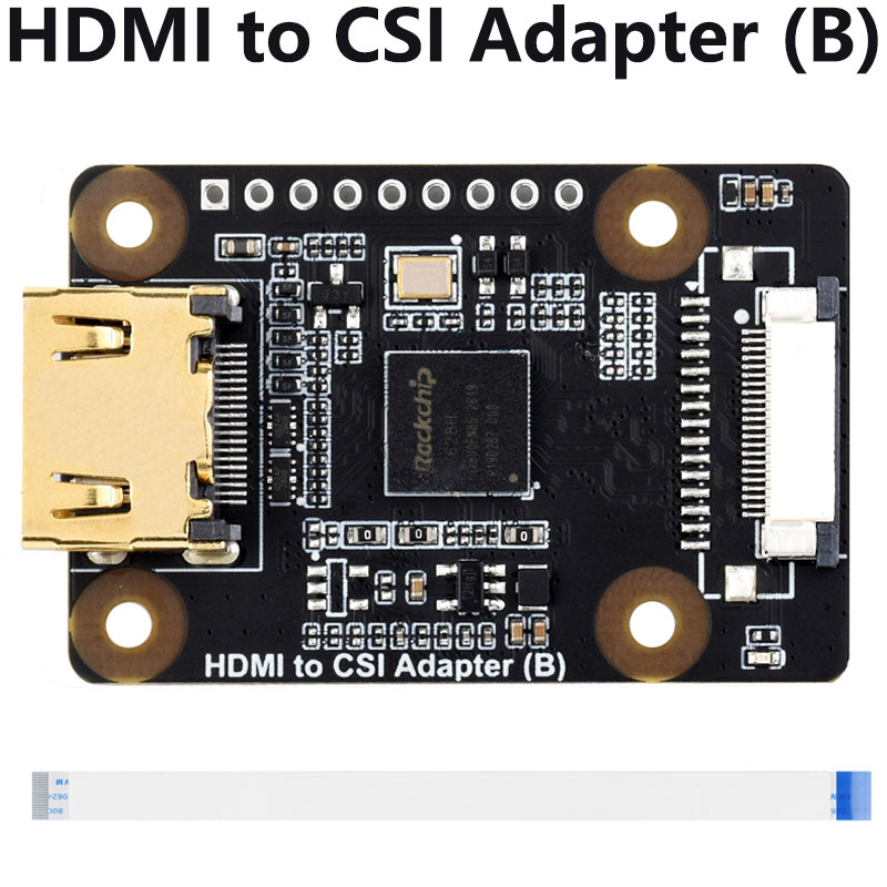 Raspberry Pi HDMI to CSI Adapter Board Supports 4K@30fps For Luckfox Linux
