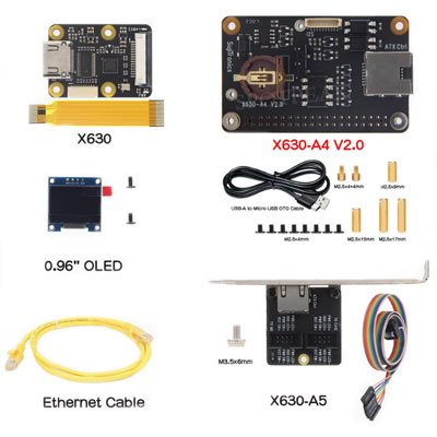 KVM-A4 For Raspberry Pi Zero 2W based KVM Operation and maintenance of Over IP Server HDMI-compatible to CSI