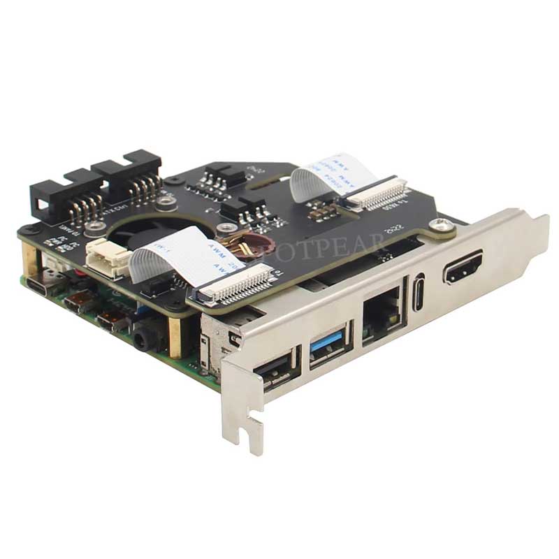 KVM-A8 Raspberry Pi 4 based KVM Operation and maintenance of Over IP Server HDMI-compatible to CSI