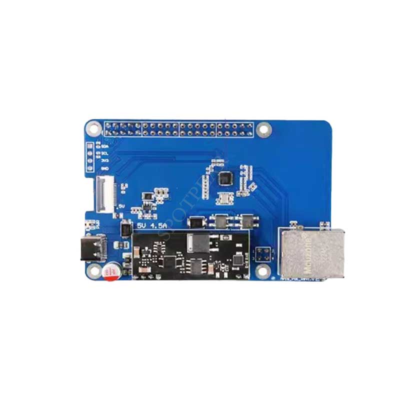 MP1G-POE Raspberry Pi 5 PCIe to 1G Gigabit Ethernet POE HAT Pi5 RTL8111