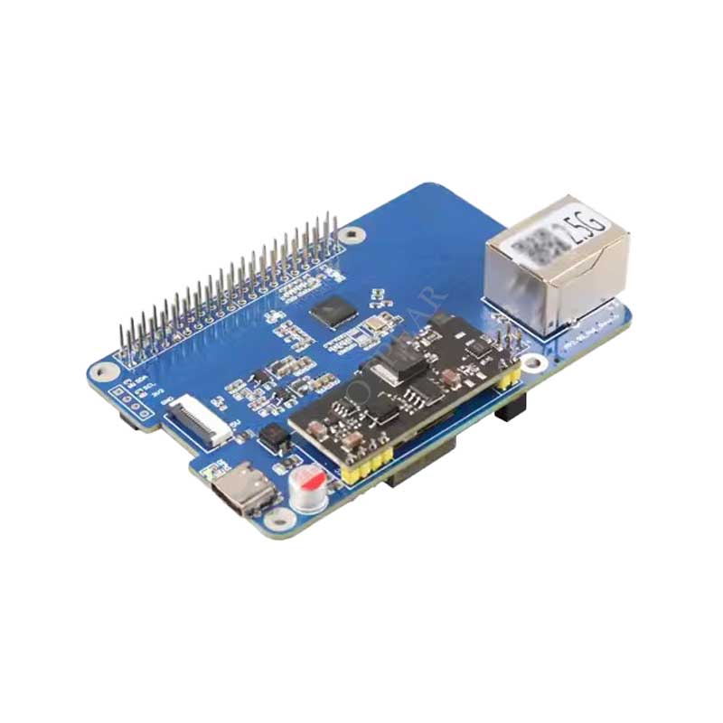 MP2.5G-POE RTL8125 Raspberry Pi 5 PCIe to 2.5G POE Ethernet HAT Pi5