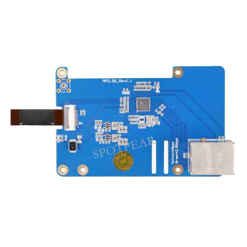 MP2.5G Raspberry Pi 5 PCIe to 2.5G Ethernet HAT Pi5 RTL8125