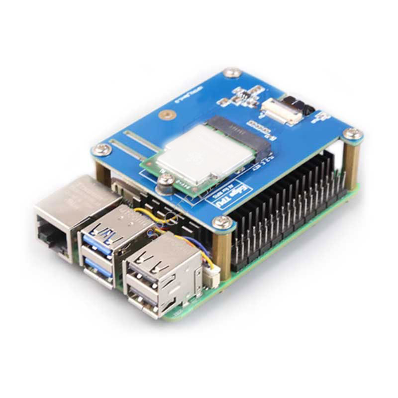 MPTPU Raspberry Pi 5 TPU AI Kit 2TOPS PCIe to TPU HAT Pi5 For Google Coral Edge TPU