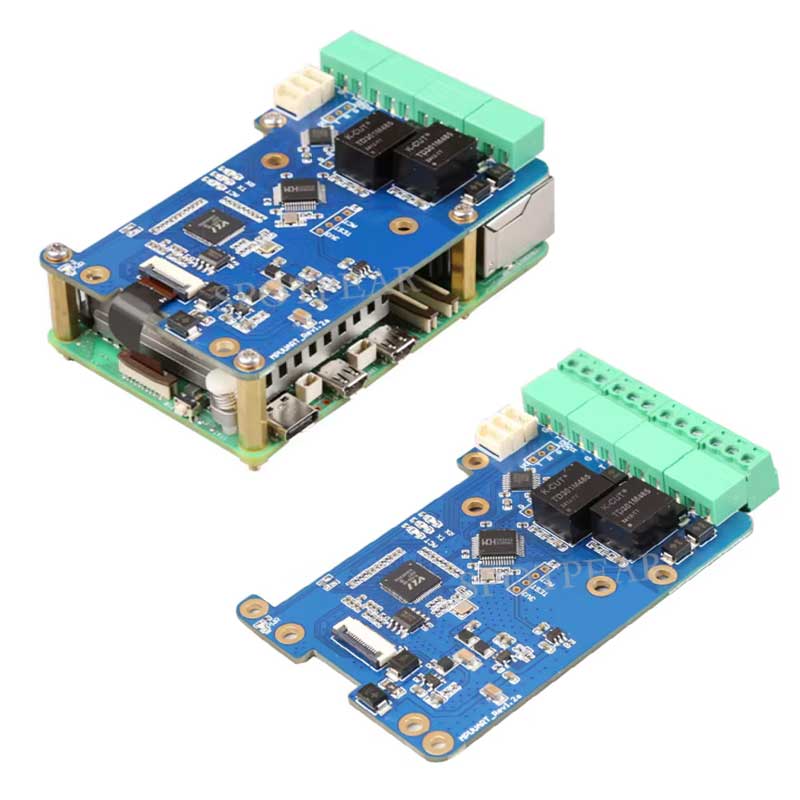 MPUUART Raspberry Pi 5 PCIe to ISO 2-CH RS485 /2-CH RS232 / USB /UART / TTL