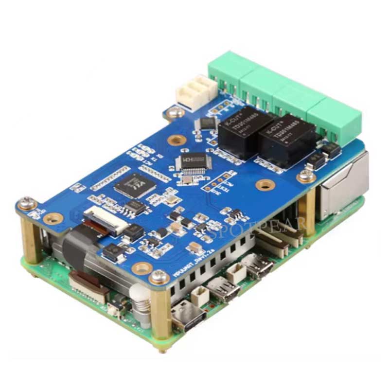 MPUUART Raspberry Pi 5 PCIe to ISO 2-CH RS485 /2-CH RS232 / USB /UART / TTL