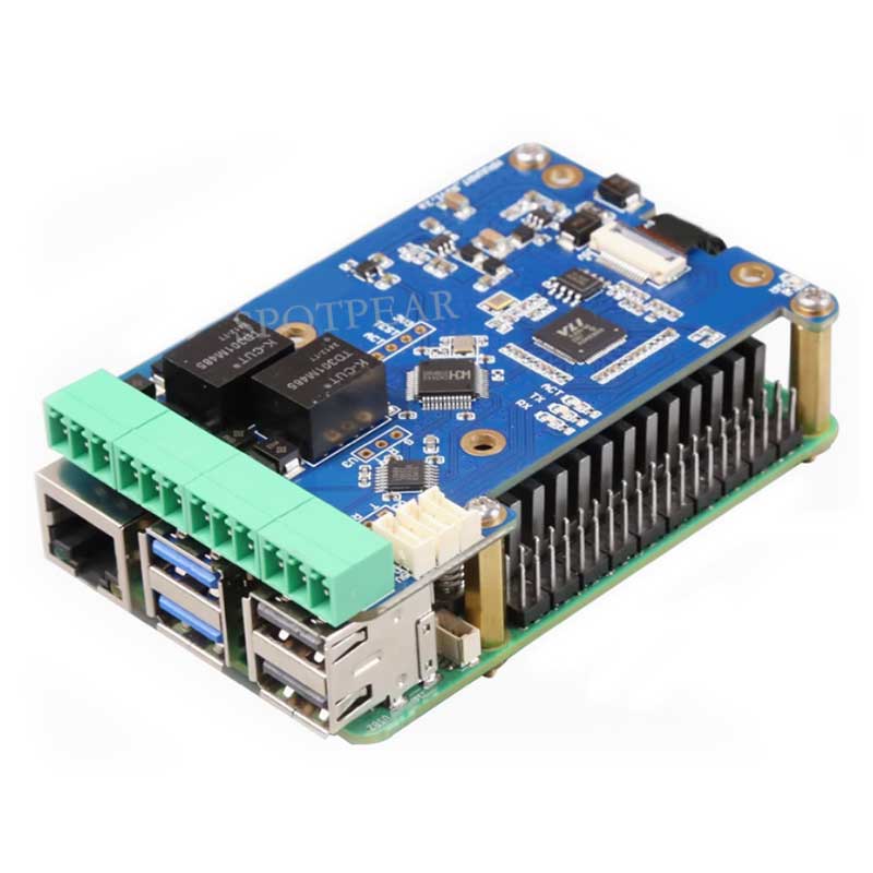 MPUUART Raspberry Pi 5 PCIe to ISO 2-CH RS485 /2-CH RS232 / USB /UART / TTL