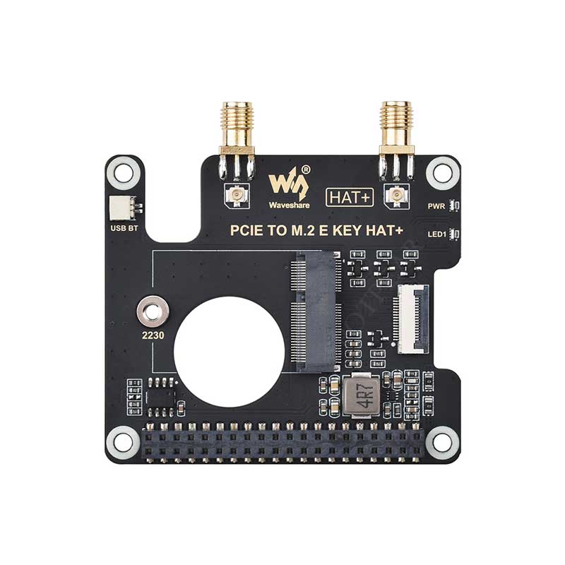 Raspberry Pi 5 PCIe To M.2 E KEY NGFF WIFI7 WIFI6 For BE200/AX210/AX200/RTL8822CE