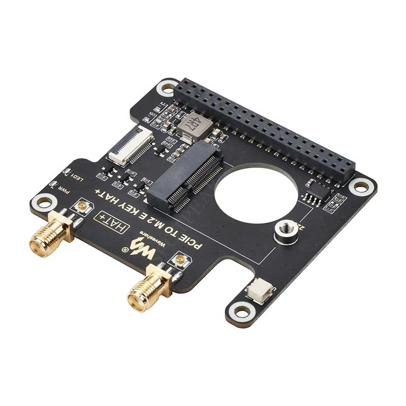 Raspberry Pi 5 PCIe To M.2 E KEY NGFF WIFI7 WIFI6 For BE200/AX210/AX200/RTL8822CE