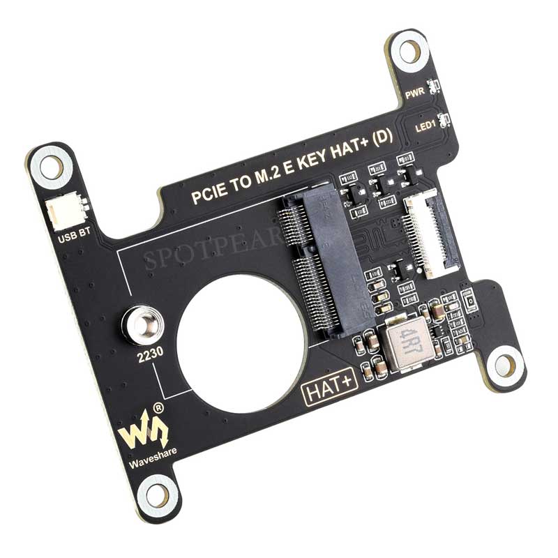 Raspberry Pi 5 PCIe To M.2 E KEY NGFF USB Bluetooth For BE200/AX210/AX200/RTL8822CE