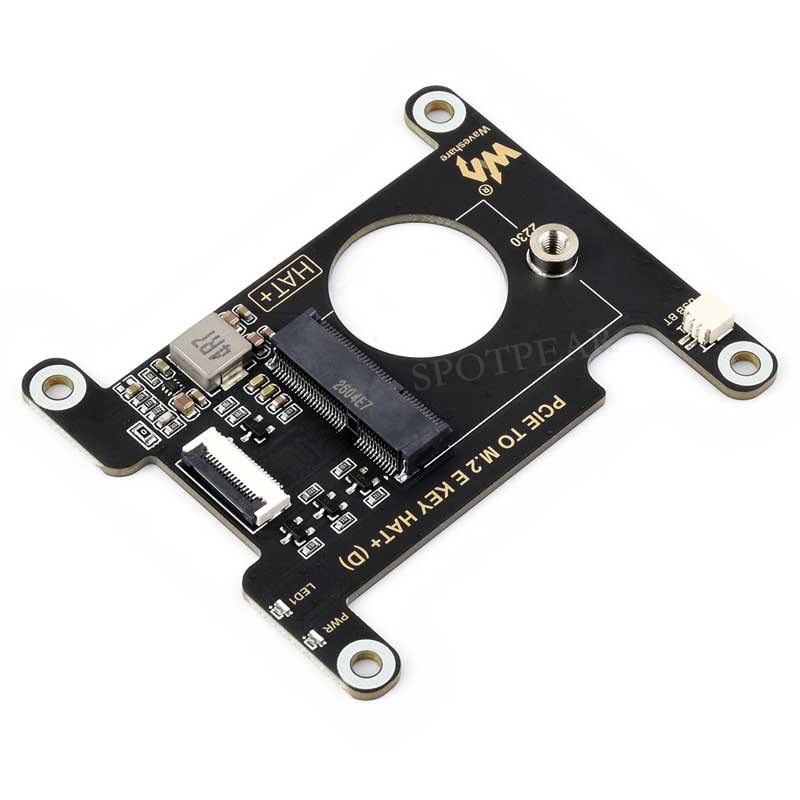 Raspberry Pi 5 PCIe To M.2 E KEY NGFF USB Bluetooth For BE200/AX210/AX200/RTL8822CE