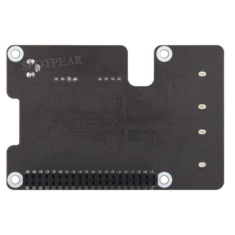 Raspberry Pi 5 PCIe to SATA Expansion Board with EEPROM HAT+