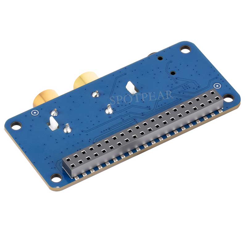 Raspberry Pi PCM5122 I2S DAC HIFI Sound Card DAC Audio expansion Board Free-Driver For PI5/PI4/Zero