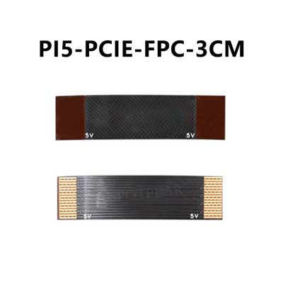 Raspberry Pi 5 PCIE FPC Cable With 90R differential matching Higher Speed For M.2 NVMe SSD